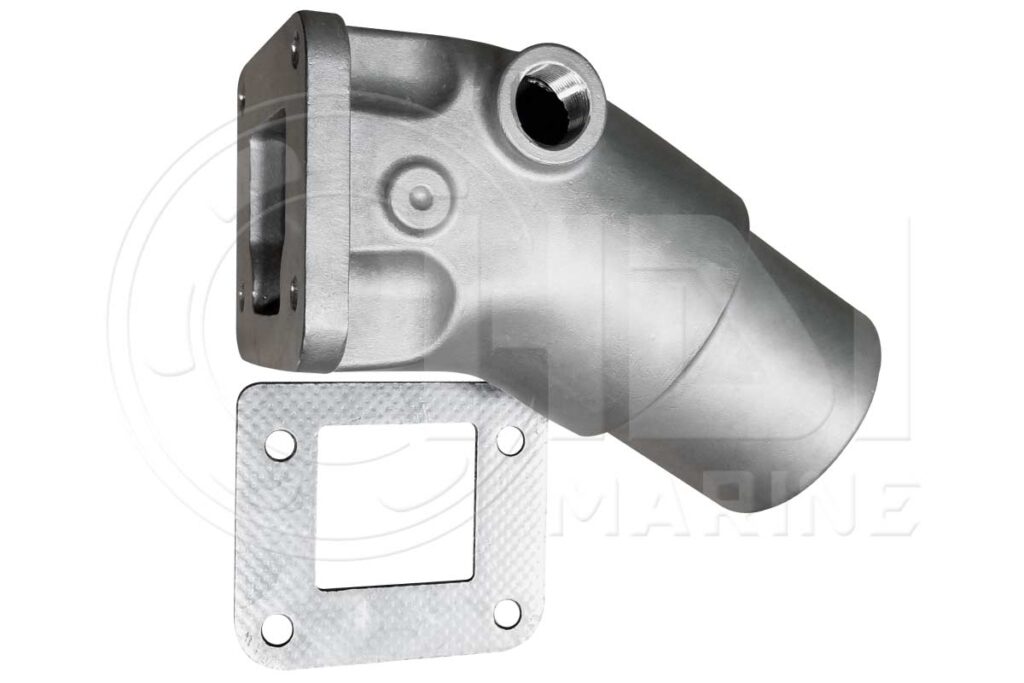 FL35 Stainless Steel Mixing Elbow 3.5" OD
