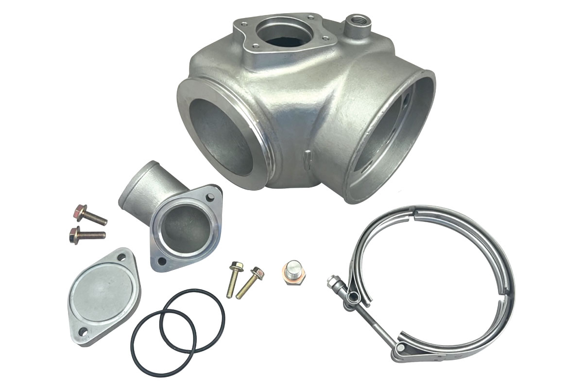 D6KIT Stainless Steel Exhaust Kit
