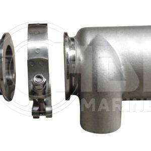 SM2-3 Straight Mixer Kit - Stainless Steel Exhaust Elbow