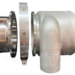 SM4-6 Straight Mixer Kit - Stainless Steel Exhaust Elbow