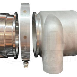 SM5-6 Straight Mixer Kit - Stainless Steel Exhaust Elbow