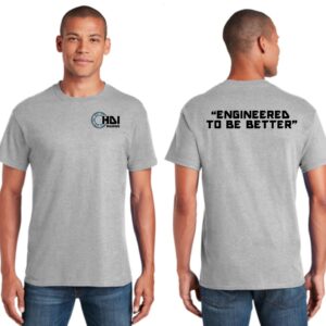 Mens Short Sleeve Tri-blend Tee