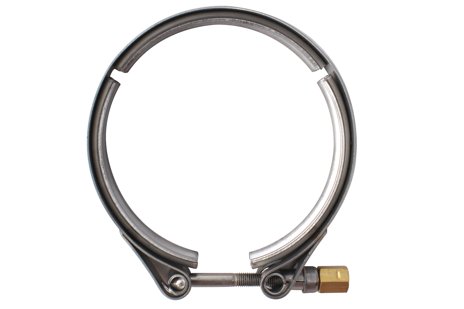 VB8C stainless steel v-band clamp replaces Yanmar PN: 119798-13450