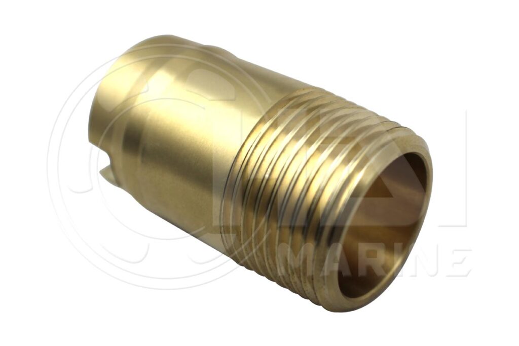 JHB Bronze Threaded Hose Barb 1" OD