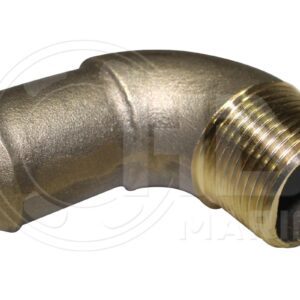 JHB90 Bronze Threaded Hose Barb 1" OD