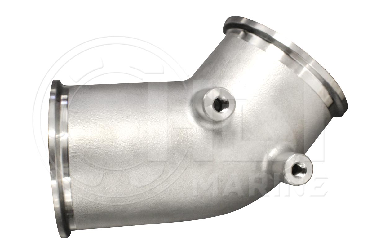 HOT5 Stainless Dry Elbow for Yanmar 8LV