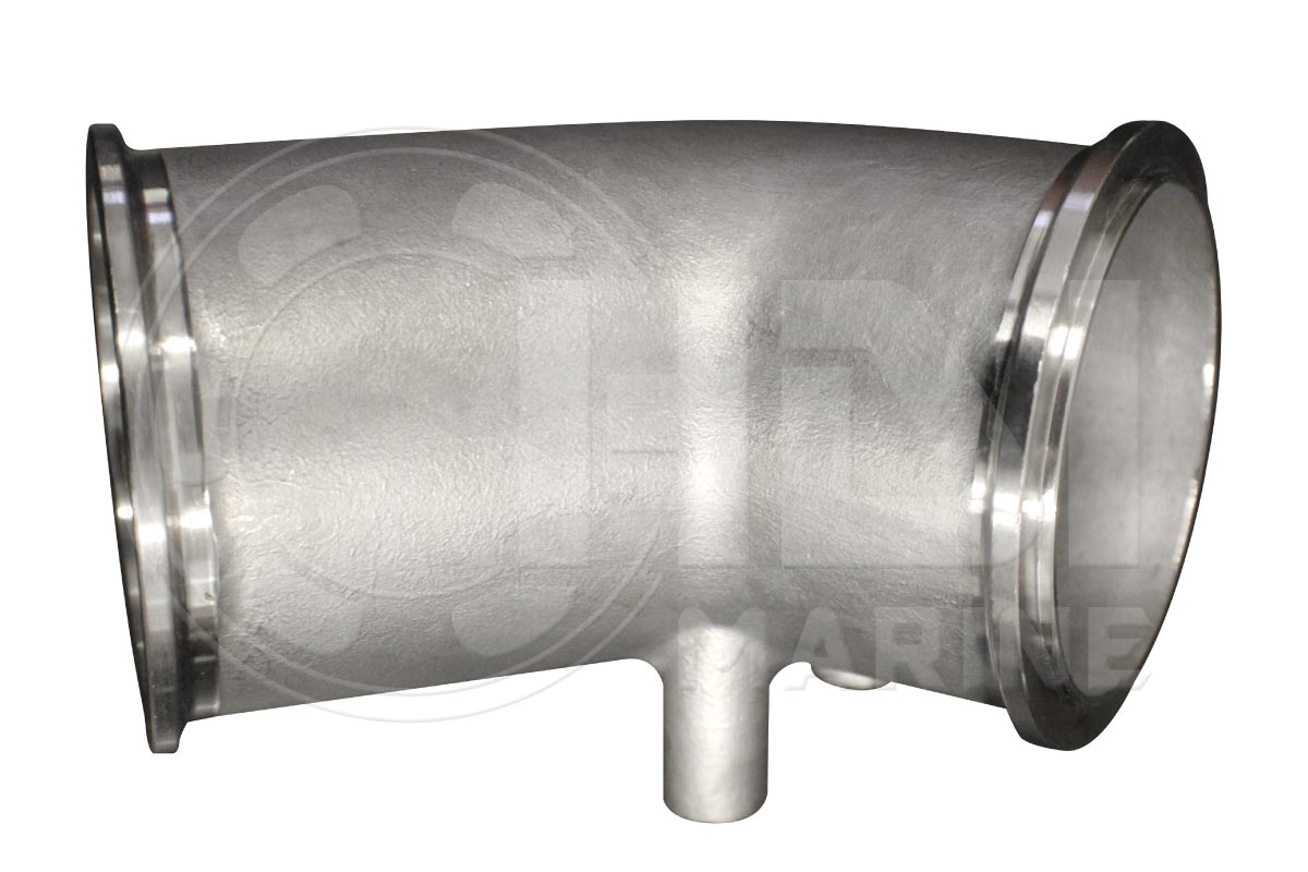 HOT5 Stainless Dry Elbow for Yanmar 8LV