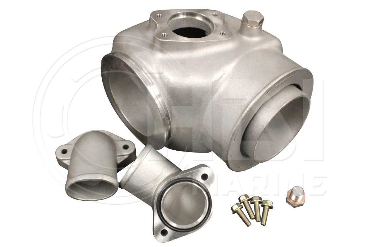 D6RKIT Stainless Steel Exhaust Kit