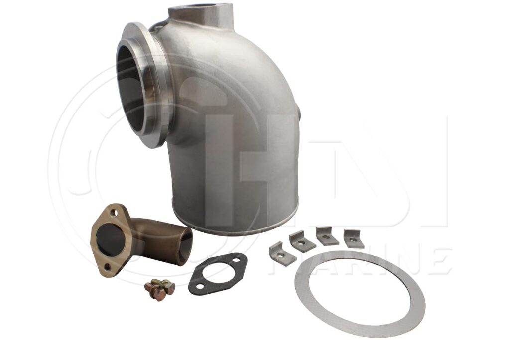 DET2-90 Stainless Steel Mixing Elbow for 671-tib