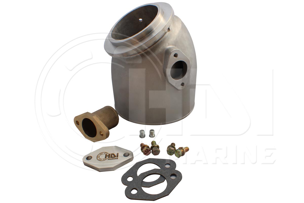 DET4-180 Stainless Steel Mixing Elbow for 671-tib