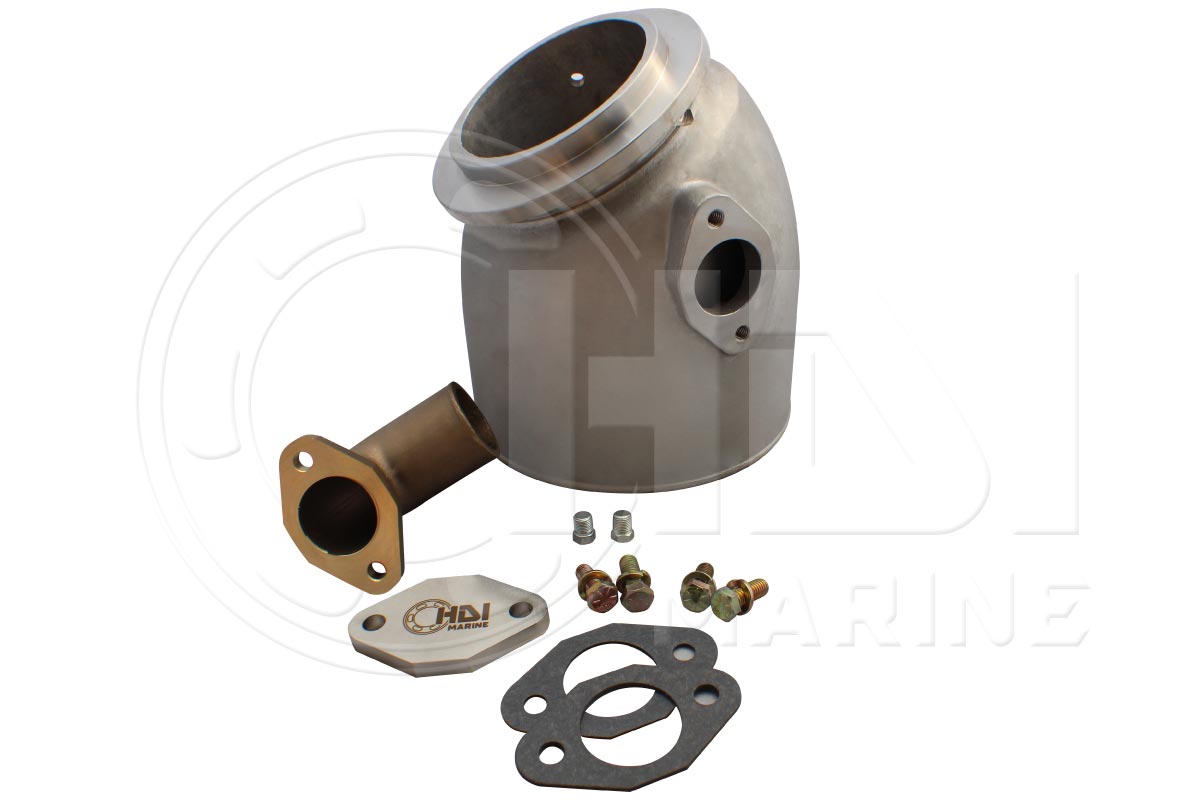 DET4-90 Stainless Steel Mixing Elbow for 671-tib