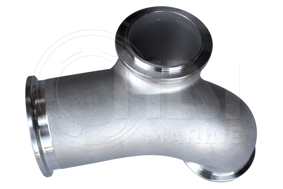 HOT6 Stainless Dry Elbow for Yanmar 8LV
