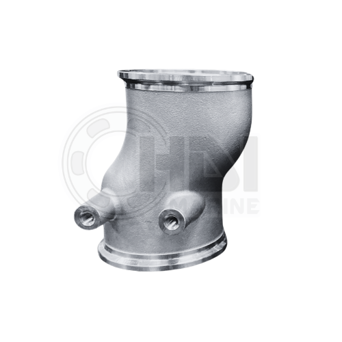 HOT8 Stainless Dry Short Riser Elbow for Yanmar 8LV