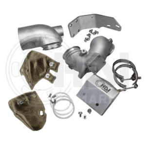 HOT4KIT6 - Stainless Steel Exhaust Kit for Yanmar 6LP (Z) series