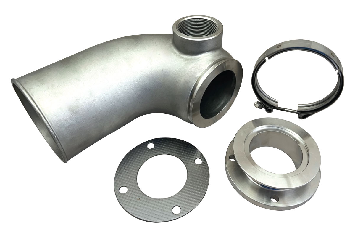 VD6070KIT Stainless Steel Exhaust Kit for TAMD60/70 Volvo Replaces 836745 & 823770