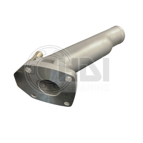 QMS Stainless Steel Exhaust Elbow for Yanmar QM Series Engine