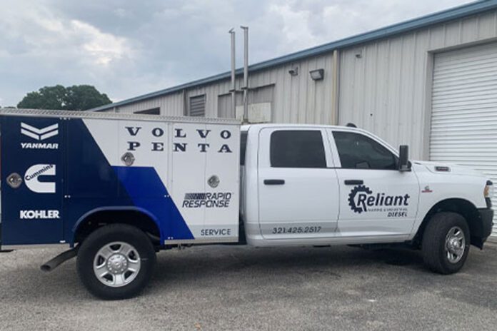 Reliant Diesel Marine Engine Service Truck Reliant Diesel Marine Engine Service Truck